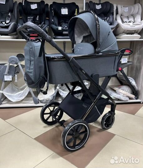 Новая премиальная коляска Peppy Tecla, графит