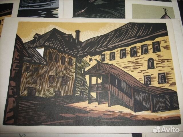 Псков Художник А. Каримов 1969г