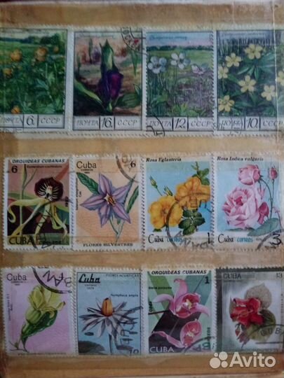 Марки СССР, Куба, Польша, Монголия, Чехословакия