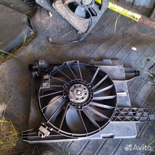 Вентилятор охлаждения на рено меган 2