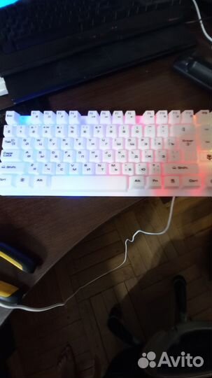 Игровая клавиатура rage с подсветкой