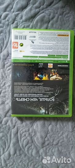 Диск dark souls 2 дляприставки xbox 360