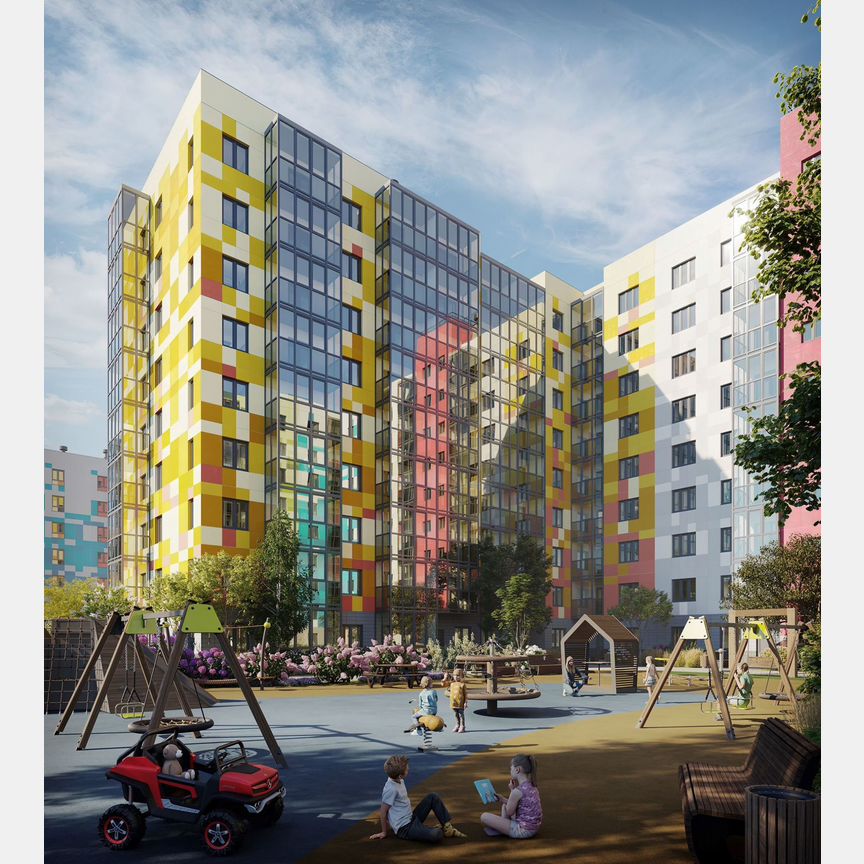 2-к. квартира, 53,3 м², 2/9 эт.