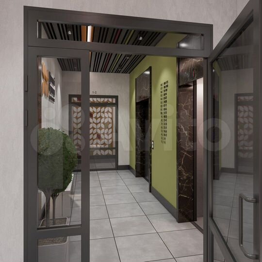 1-к. квартира, 44,2 м², 16/17 эт.