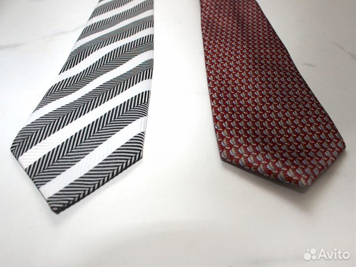 Галстук детский на зажиме