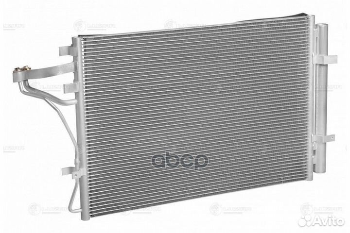 Радиатор кондиц. с ресивером 585*401*16 lrac