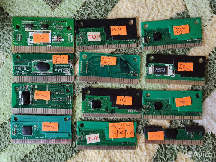 Картриджи sega