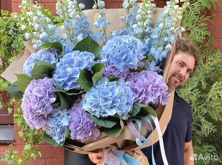 Букет гортензий