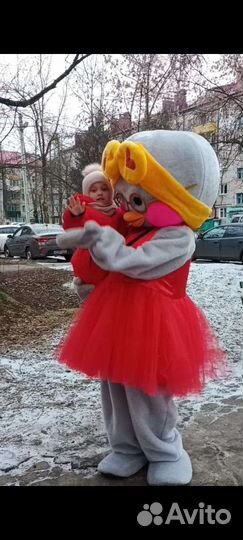 Ростовые куклы, мишка уточка и зайка