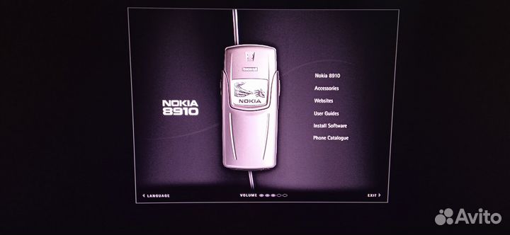 Nokia 8910 программное обеспечение Оригинал