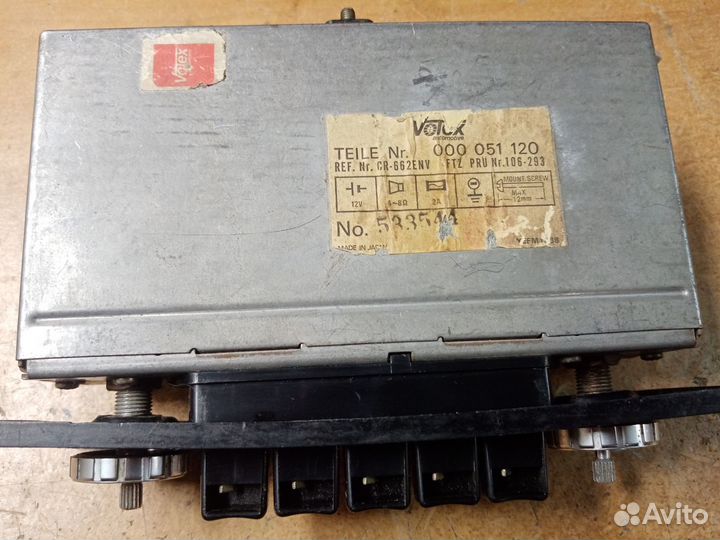 Японская радиола votex cr-662env 1974 года