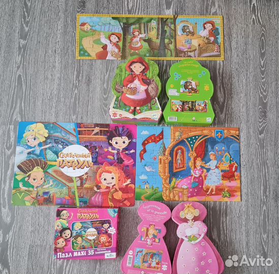 Пазлы Джеко, сказочный патруль, пакетом