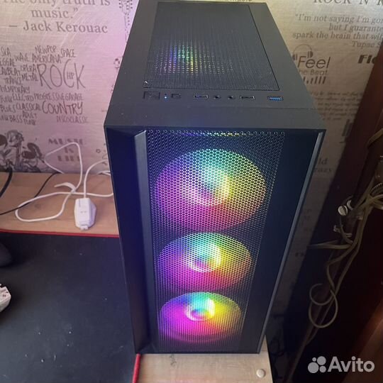 Игровой пк(компьютер) ryzen 5 5500+gtx 1660 super