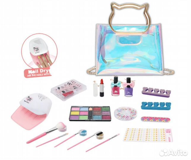 Набор косметики в сумочке 22 предмета