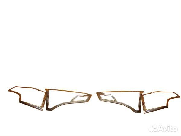 Накладки на задние фонари Toyota RAV4 (2012-2015)