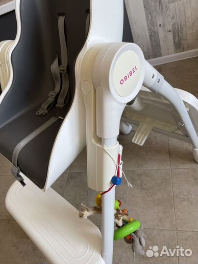 Oribel cocoon серый Стульчик для кормления