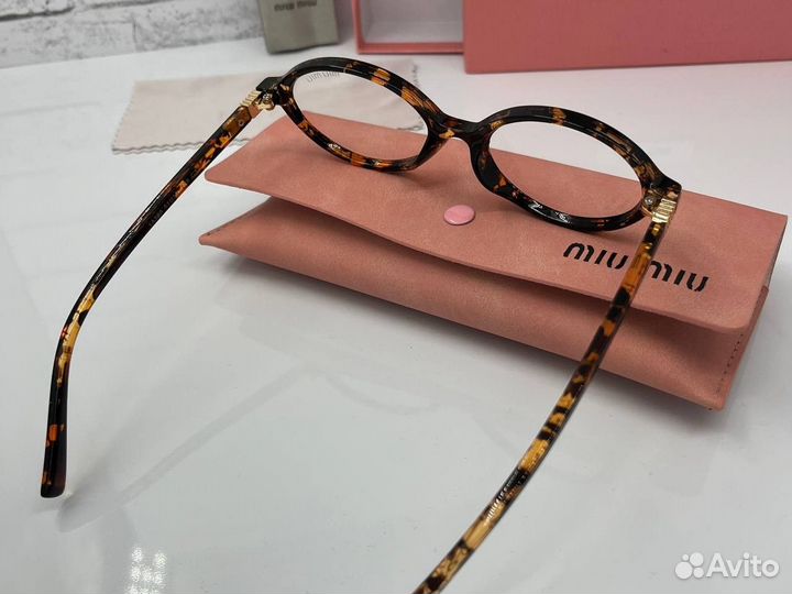 Очки имиджевые женские miu-miu