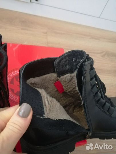 Ботинки женские зимеие натуральная кожа 38