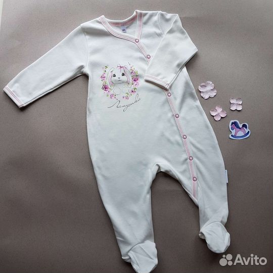 Слип комбинезон для девочки 62