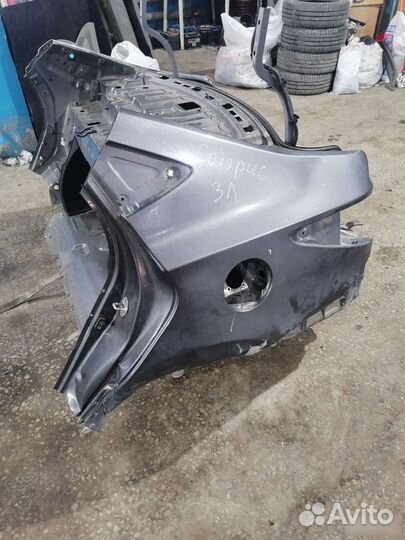 Крыло заднее левое Hyundai Solaris 1