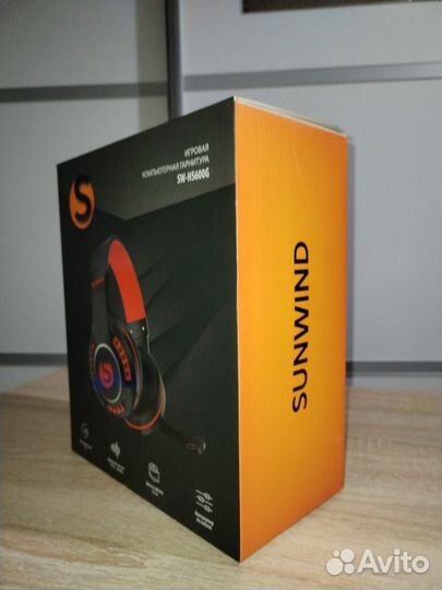 Гарнитура игровая Sunwind SW-HS600G