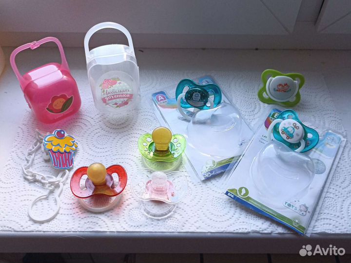 Соски-пустышки canpol babies 0-6,6-18 новые и б/у