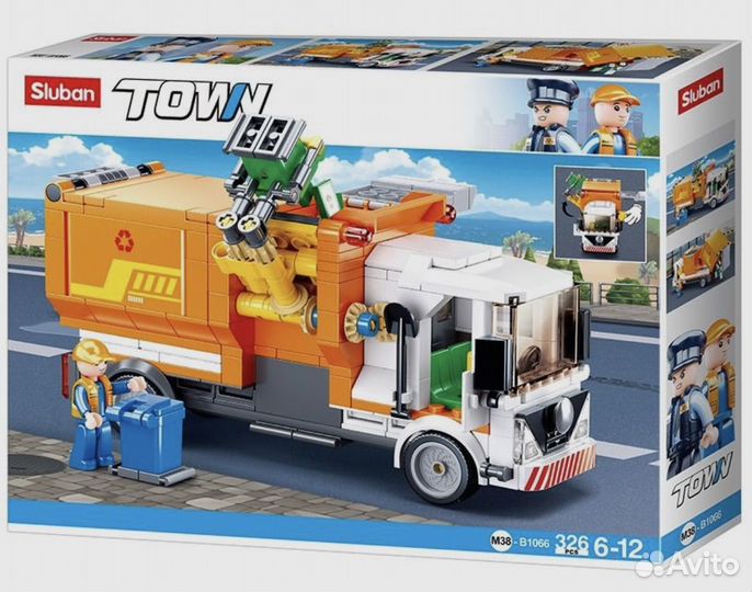 Конструктор Город Мусоровоз