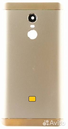 Задняя крышка для Xiaomi Redmi Note 4X Золото (со