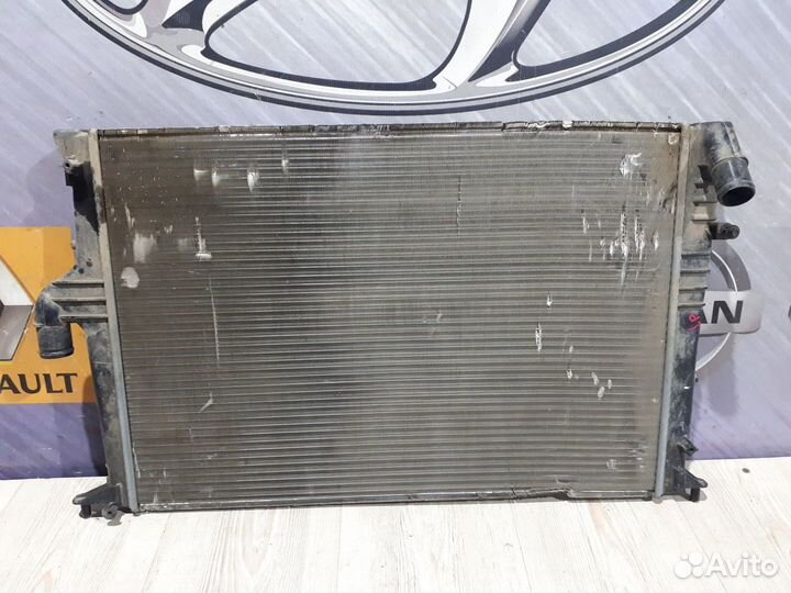 Радиатор охлаждения двигателя основной Renault san