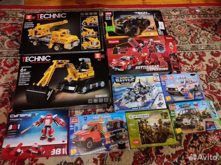 Lego Technic коробки