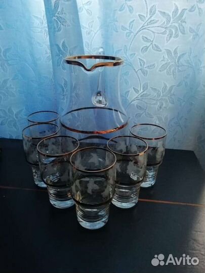 Хрустальные стаканы СССР