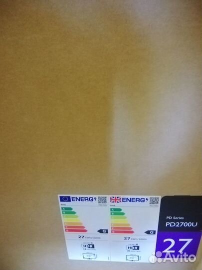 Дизайнерский монитор для монтажа BenQ PD2705u