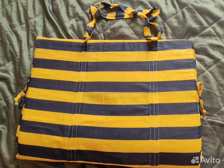 Пляжный матрасик. + Надувной матрас+Пляжная сумка