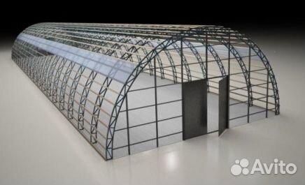 Фермы для арочного ангара 12х6