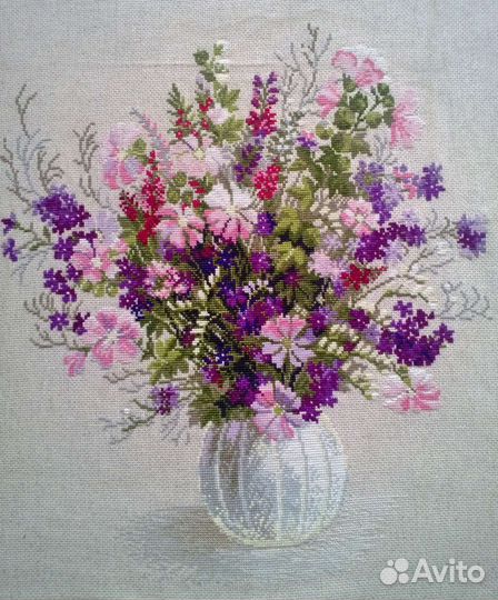 Картина вышитая крестом