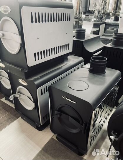 Печь отопительная для дачи Stoker Садовая 70-ов