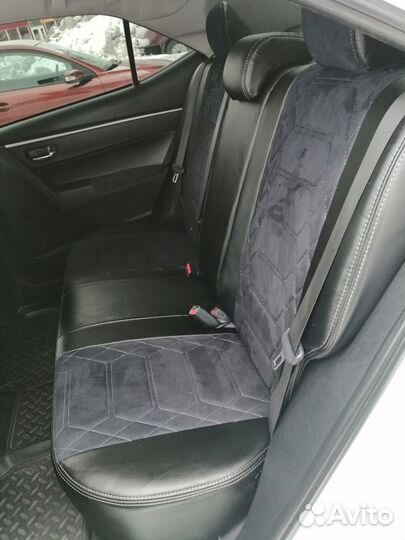 Чехлы Toyota Corolla (170/180) комбо