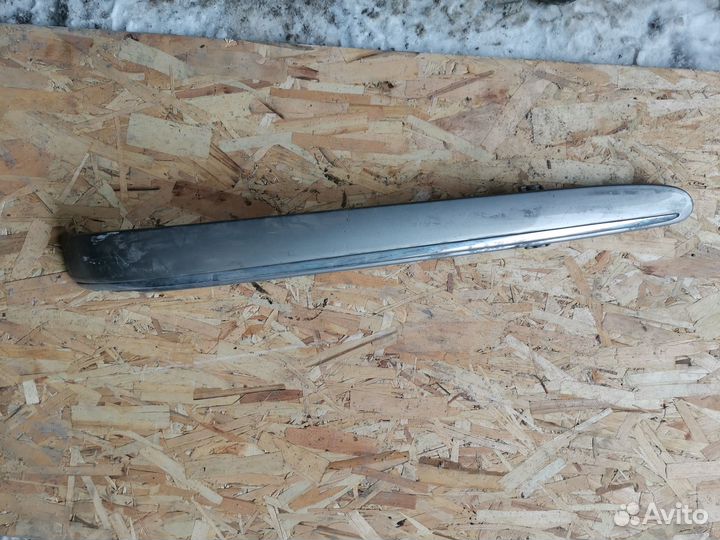 Молдинг заднего бампера хром mercedes benz W211