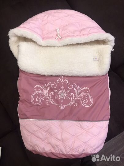 Зимний конверт в коляску