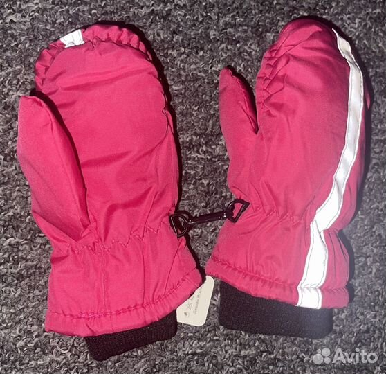 Варежки детские непромокаемые новые