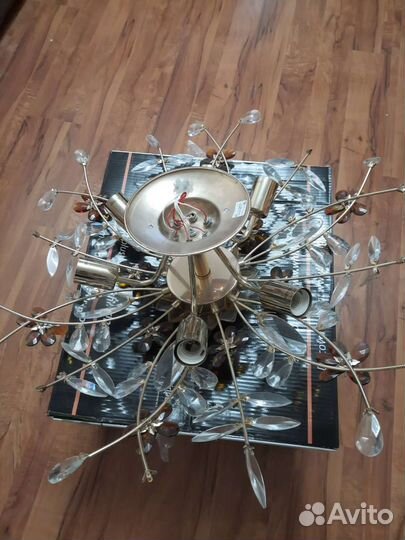 Люстра потолочная бу