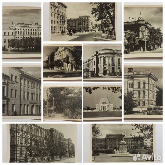 Фото-открытки Казань 50-е гг