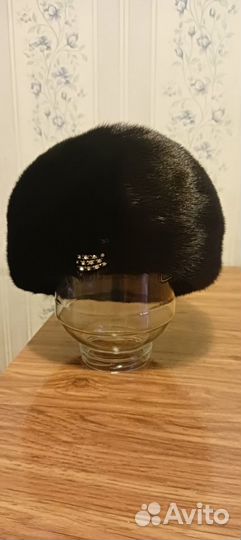 Шапка норковая женская