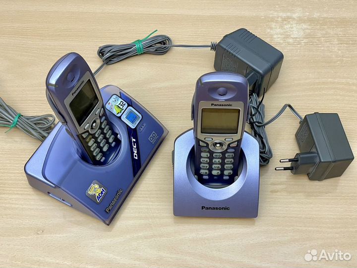 Радиотелефон dect Panasonic 2 трубки