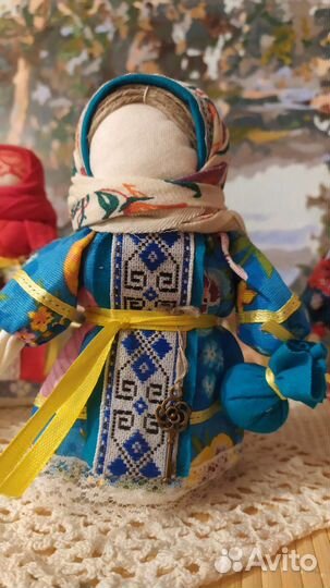 Кукла оберег Ведунья, Вербница и Берегиня