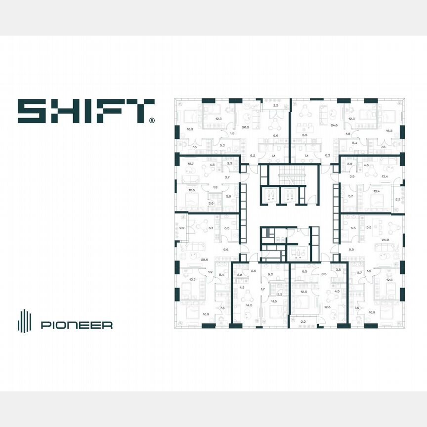 3-к. квартира, 86,2 м², 4/18 эт.