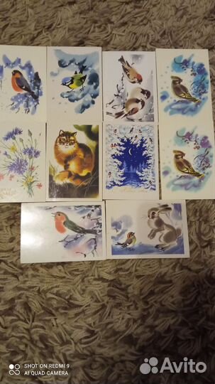 Открытки мини СССР