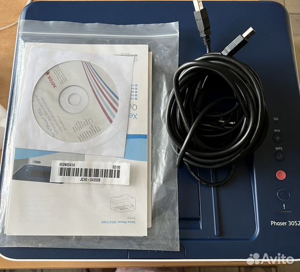 Принтер Xerox phaser 3052