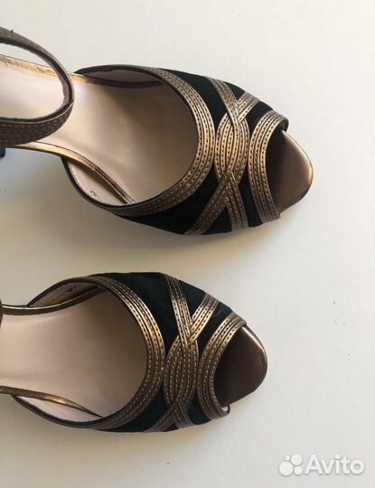 Босоножки на выпускной натуральная кожа