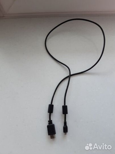 Кабель переходник OTG microUSB - hdmi